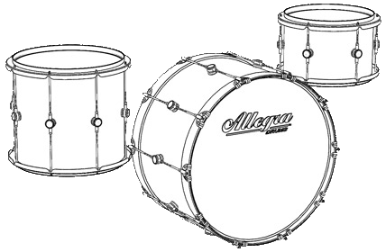 Allegra Drums Cascadian Classic Kit