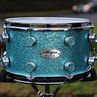 13 x 7.5 in Turquoise Sparkle