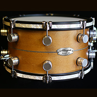 13 x 7.5 in Vintage Maple with Inlay & Inlaid Hoops